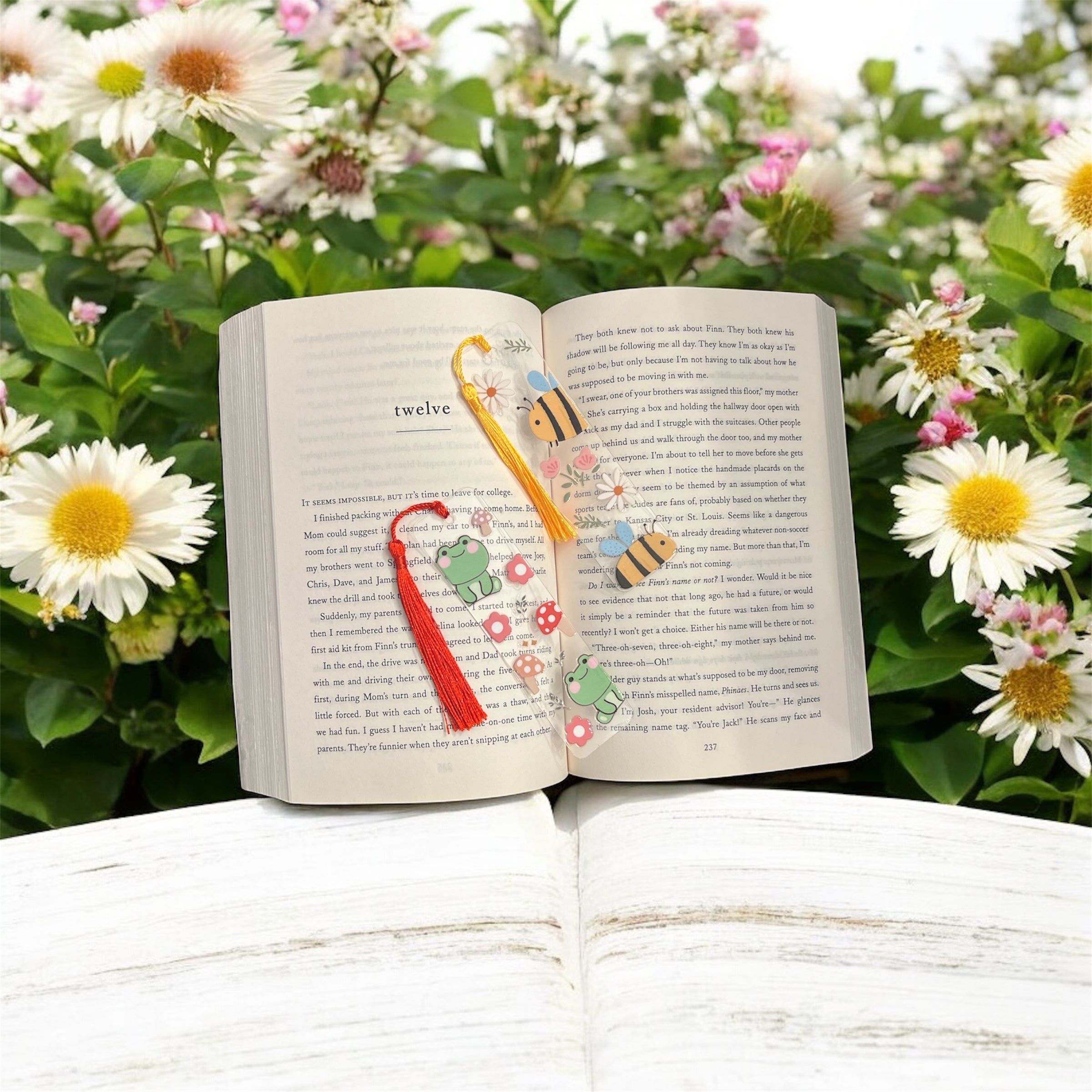 Cute Acrylic Bookmarks