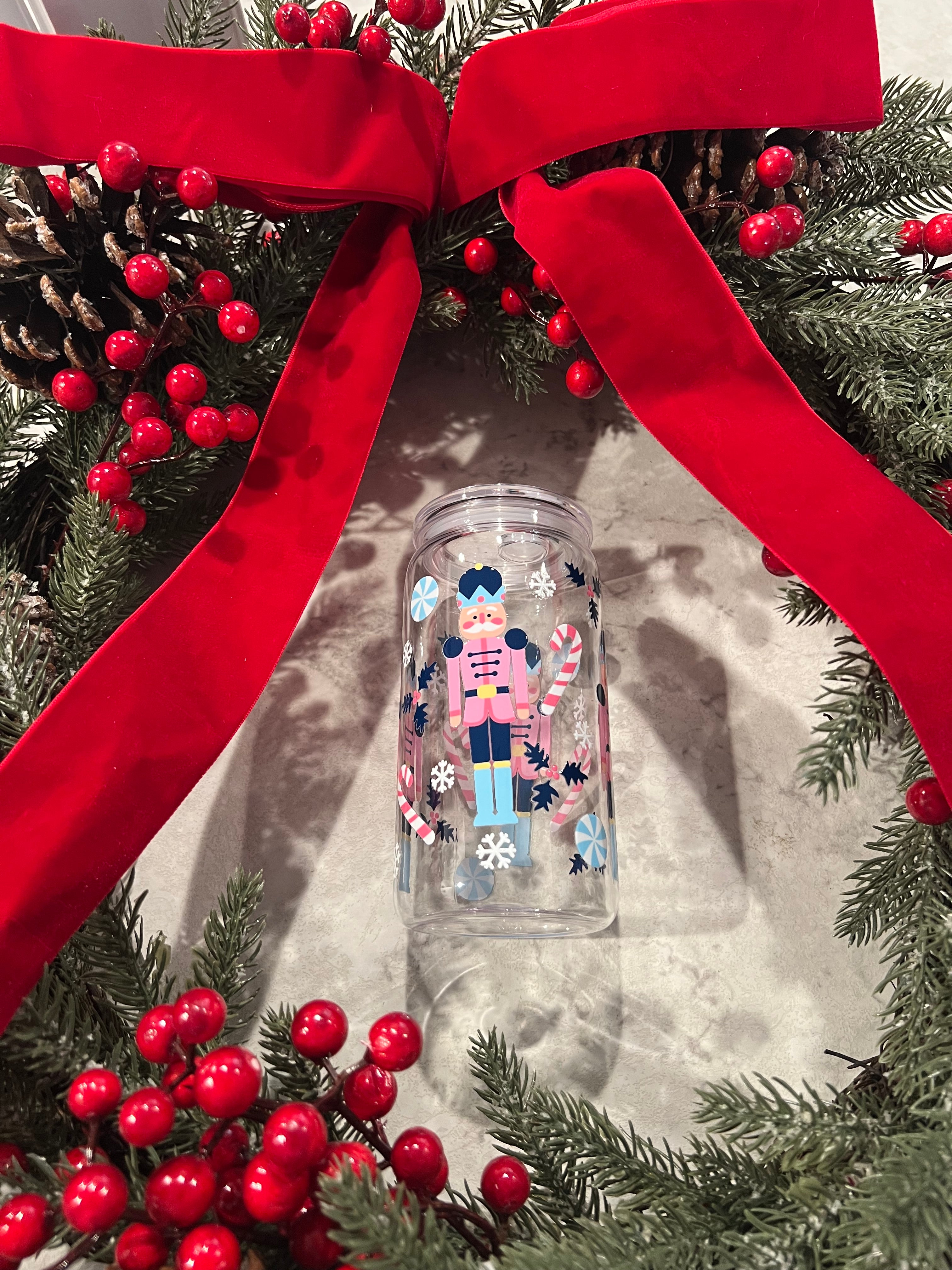 The Nutcracker Glass Cup