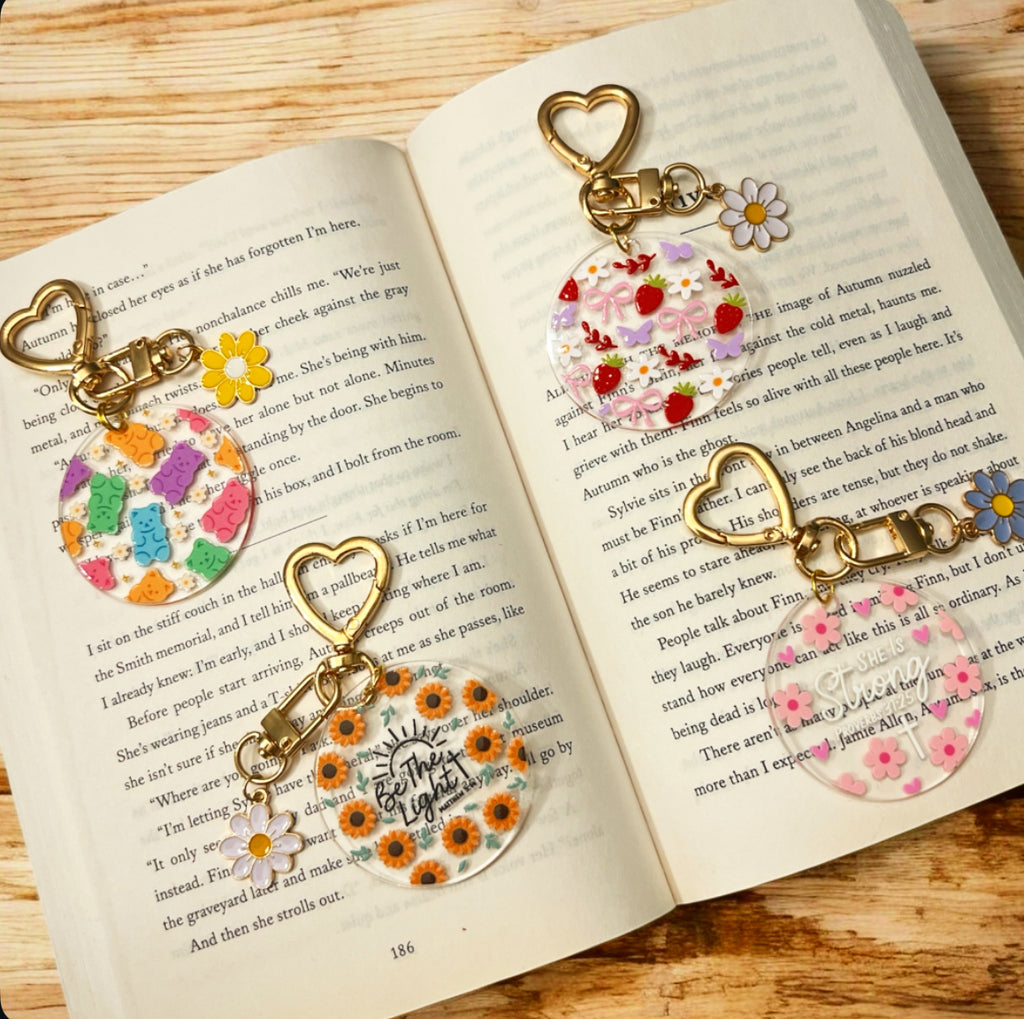 'Loved Beyond Measure' Acrylic Keychains