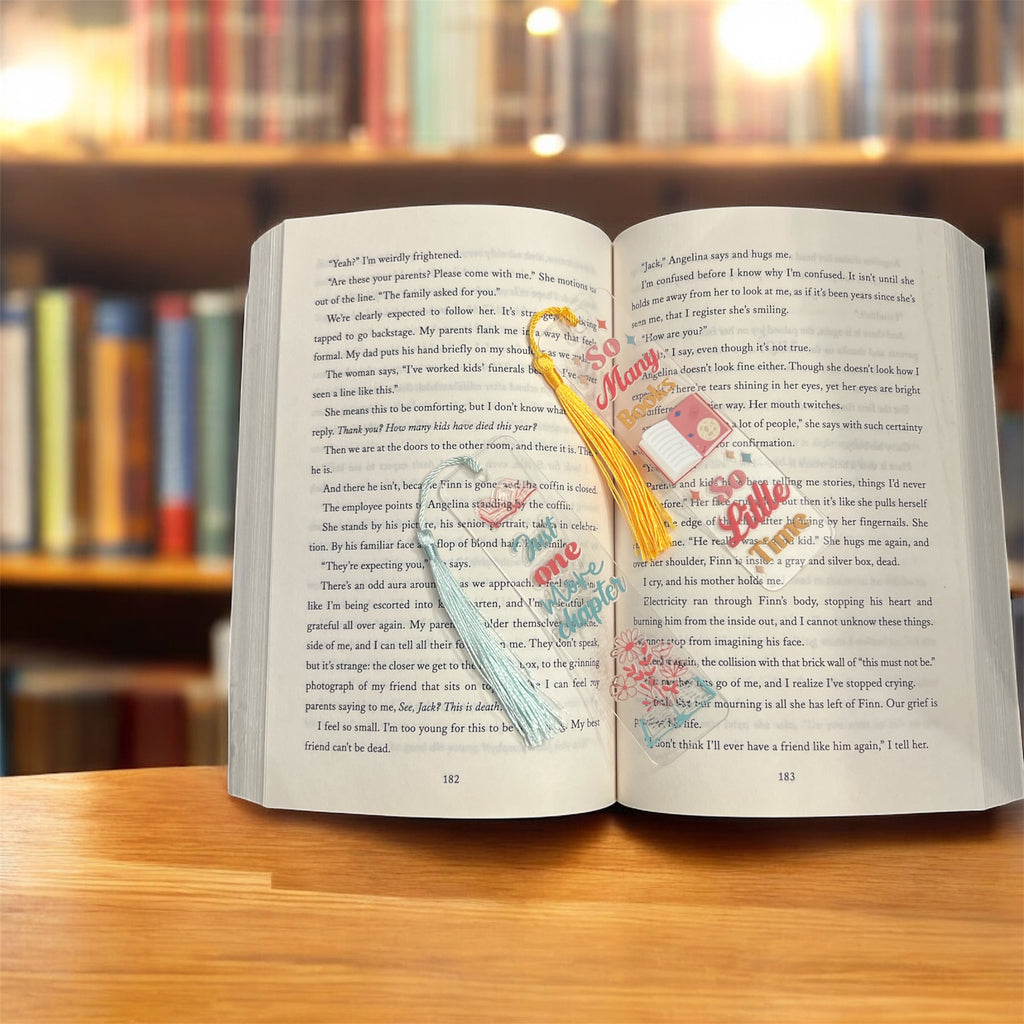 Cute Acrylic Bookmarks