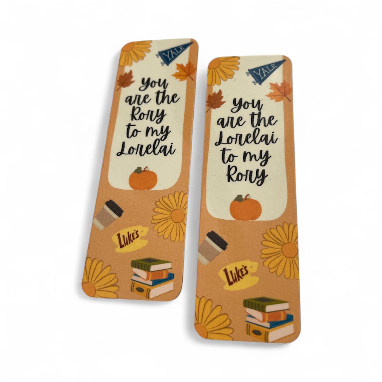 Reversible Gilmore Girls Bookmark