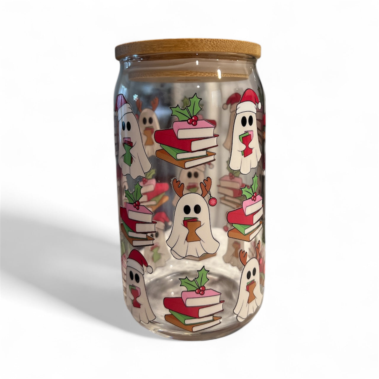 Reading Ghost Glass Cup