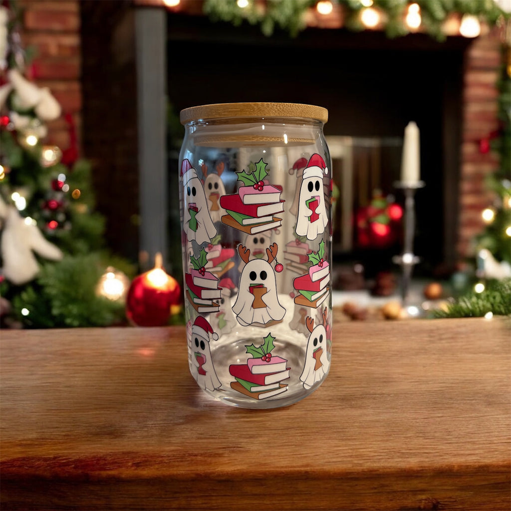 Reading Ghost Glass Cup