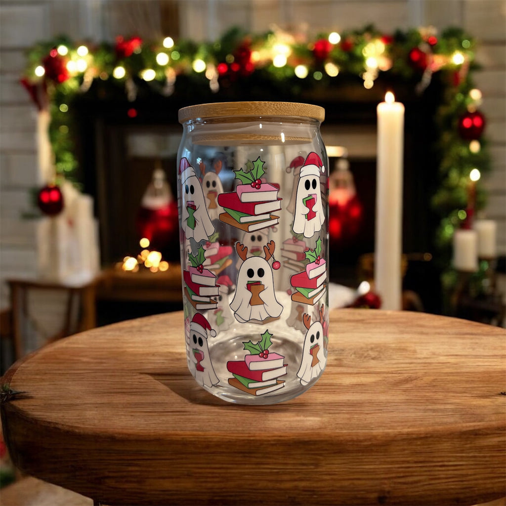 Reading Ghost Glass Cup