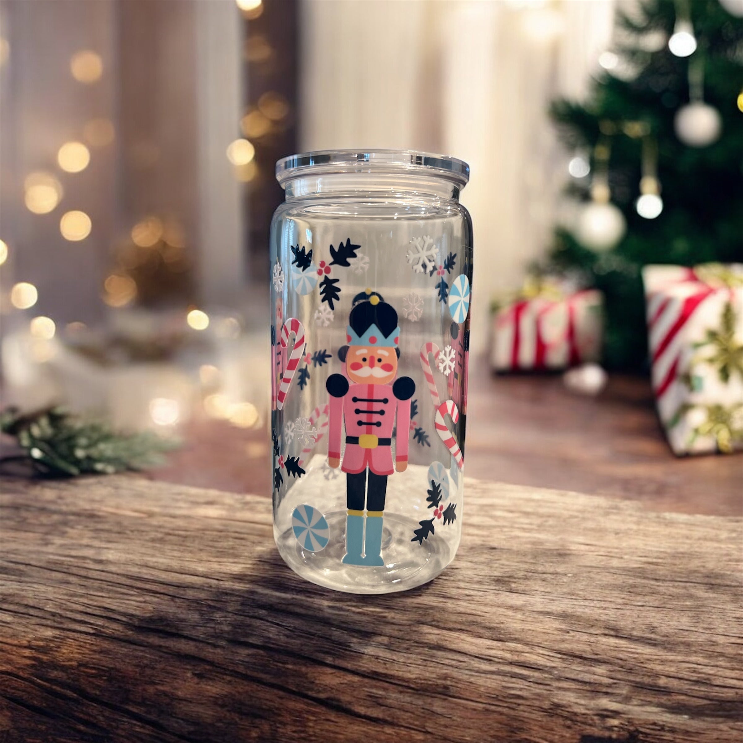 The Nutcracker Glass Cup