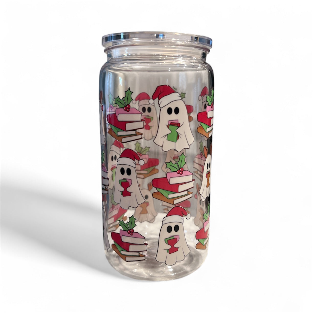 Reading Ghost Glass Cup