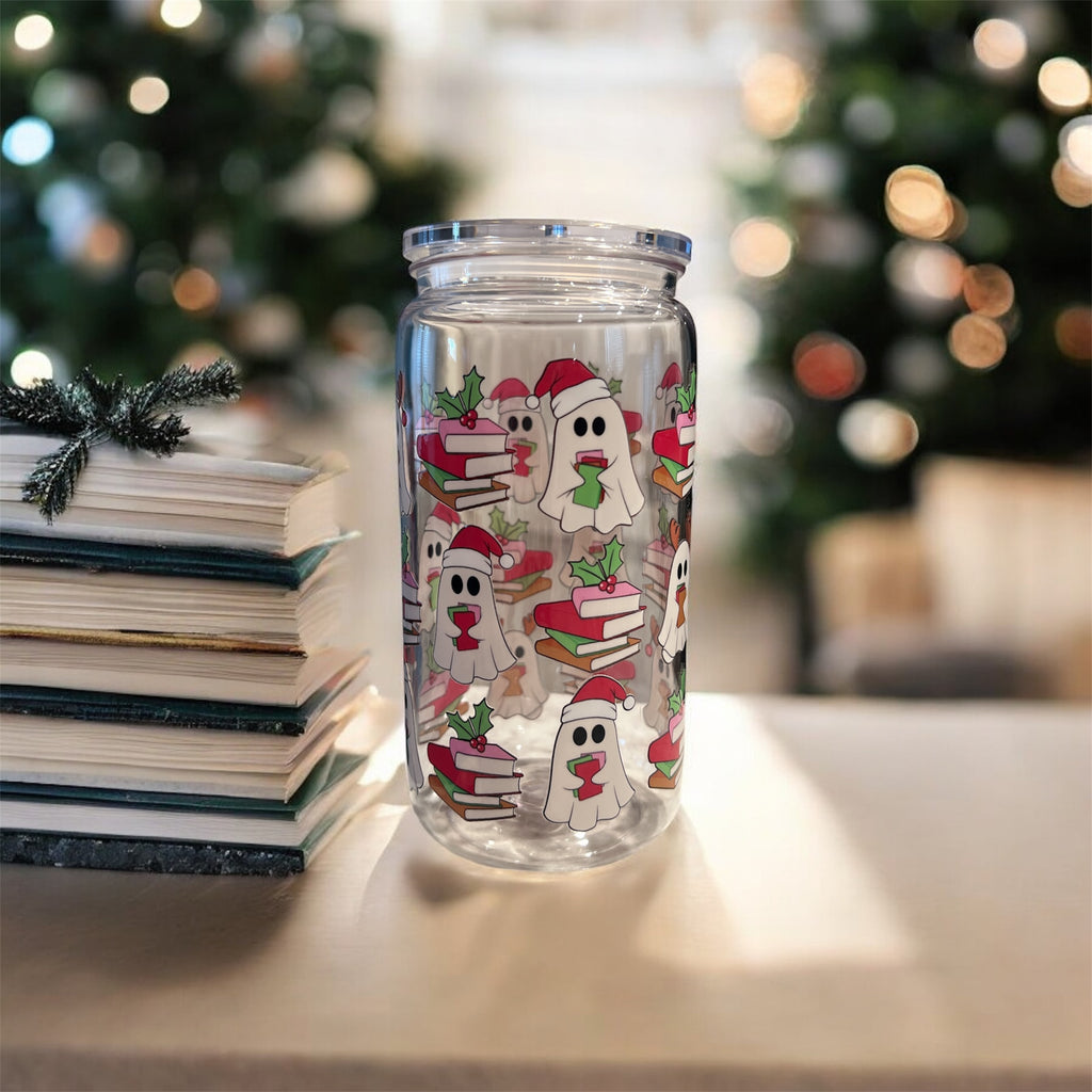 Reading Ghost Glass Cup