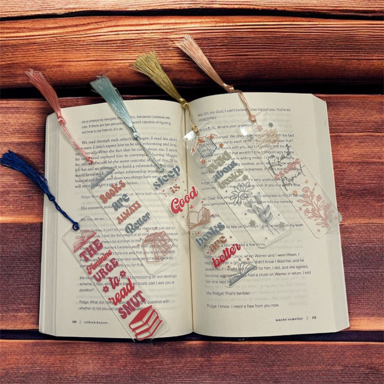 Classic Acrylic Bookmarks