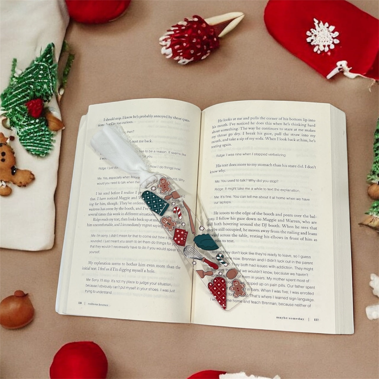 Christmas Acrylic Bookmarks