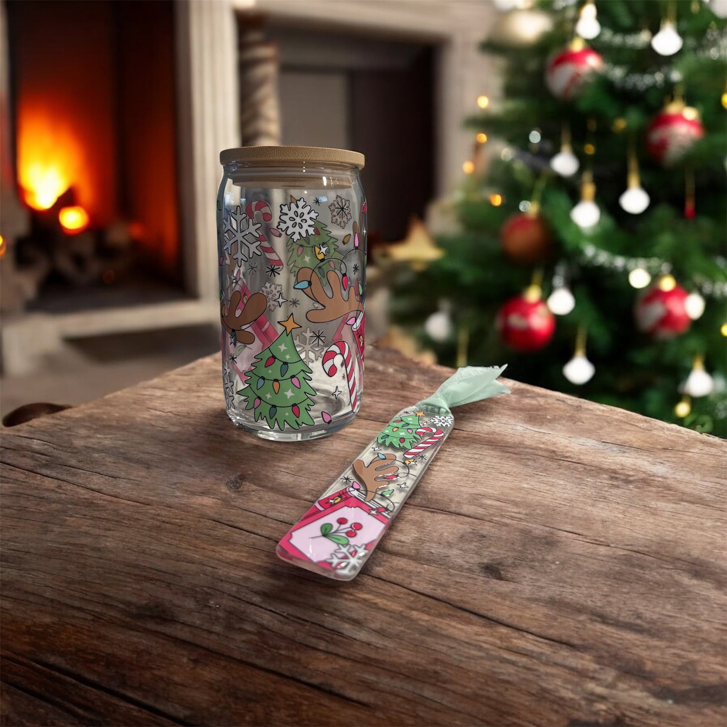 Christmas Cup & Bookmark Bundle