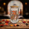 Fall Vibes Glass Cup