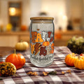 Fall Vibes Thankful Glass Cup