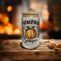 Pumpkin Season Glass Cup