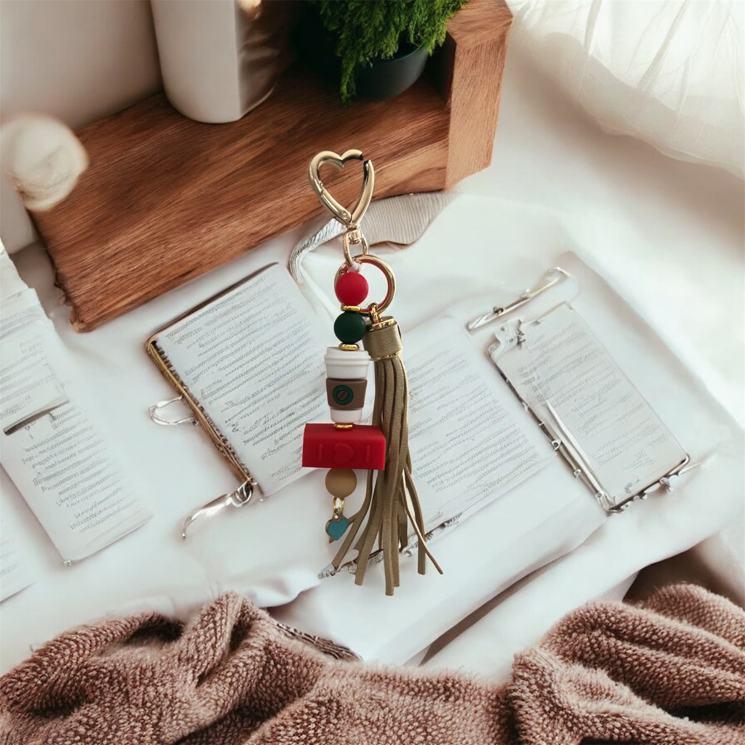 Coffee & Chapters Keychains