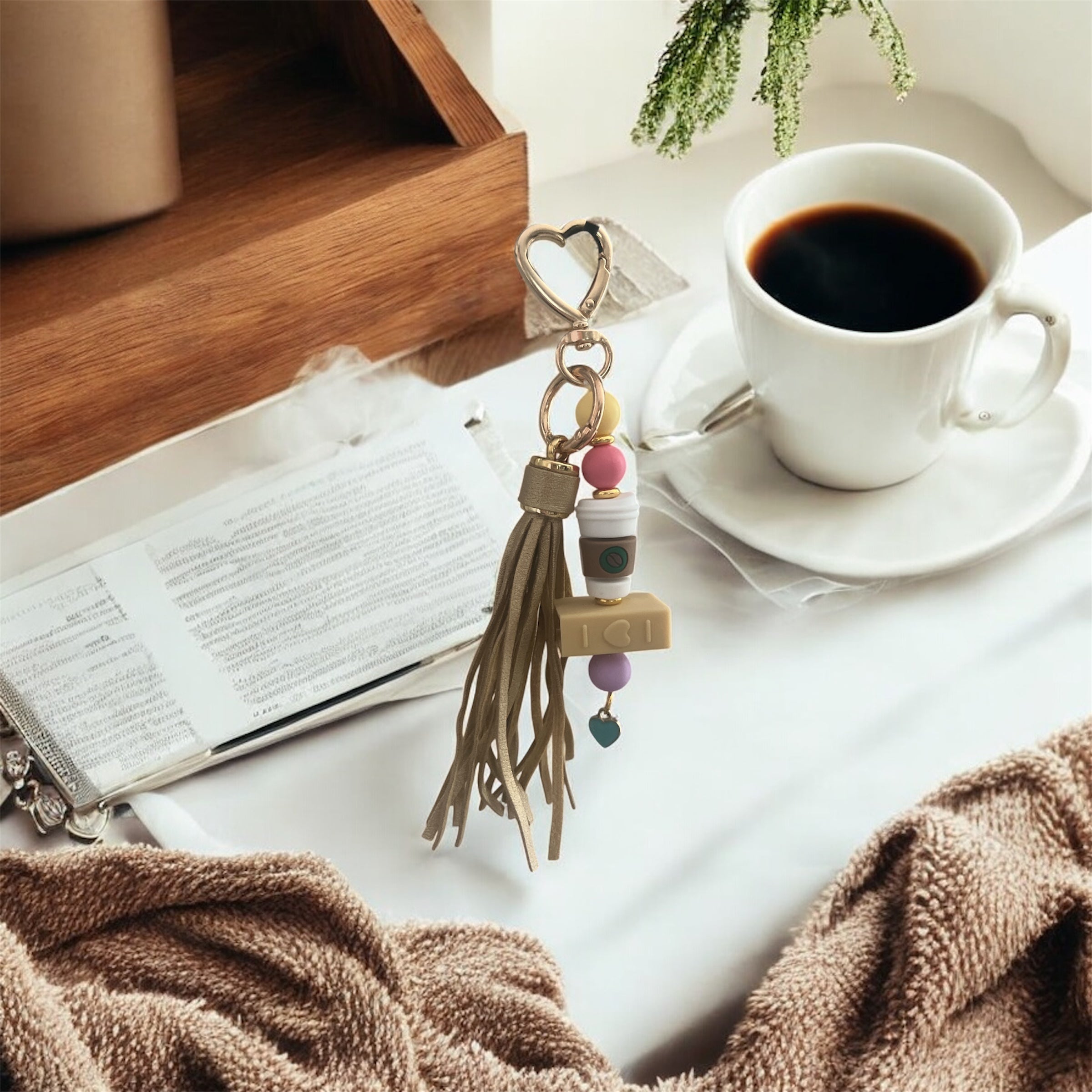 Coffee & Chapters Keychains