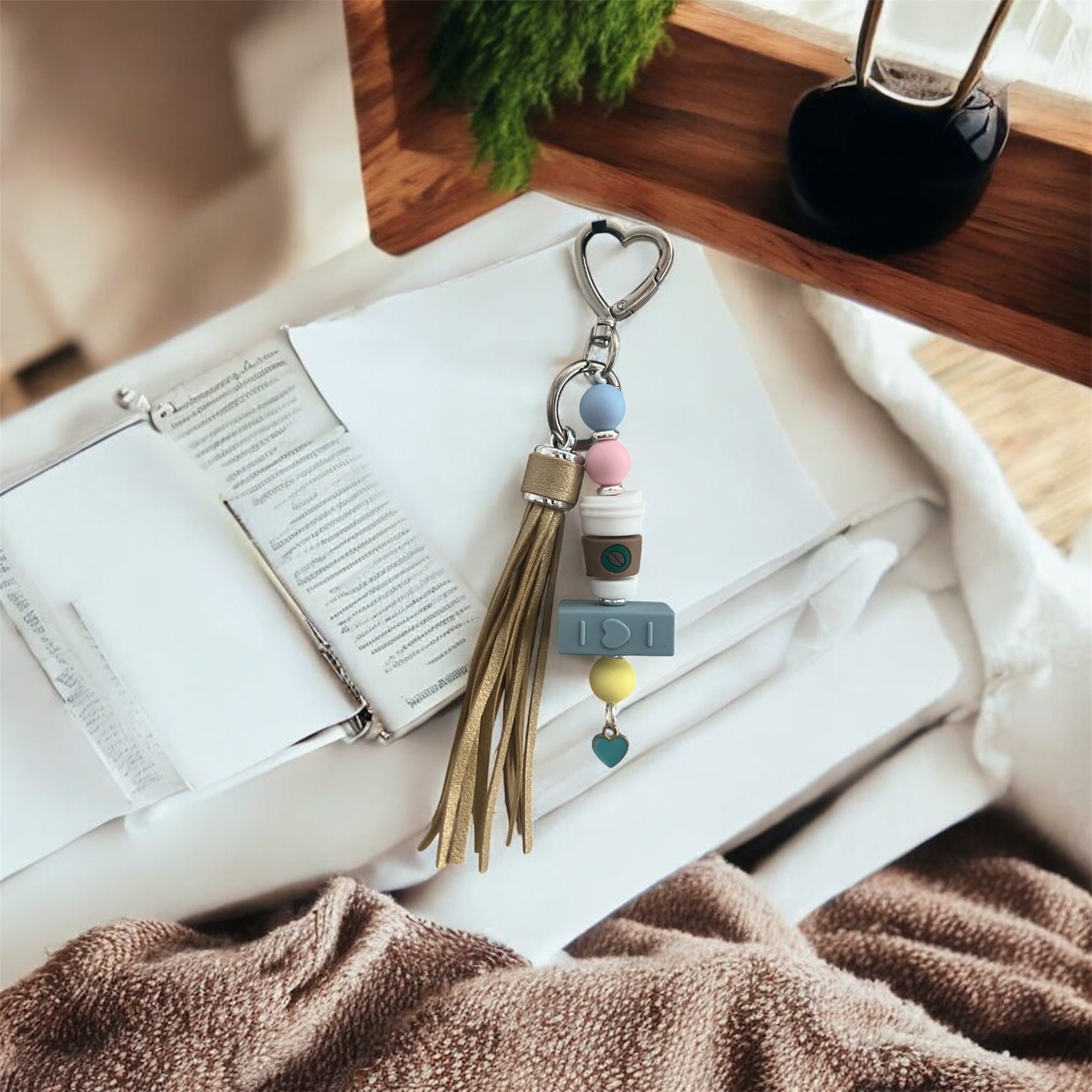 Coffee & Chapters Keychains