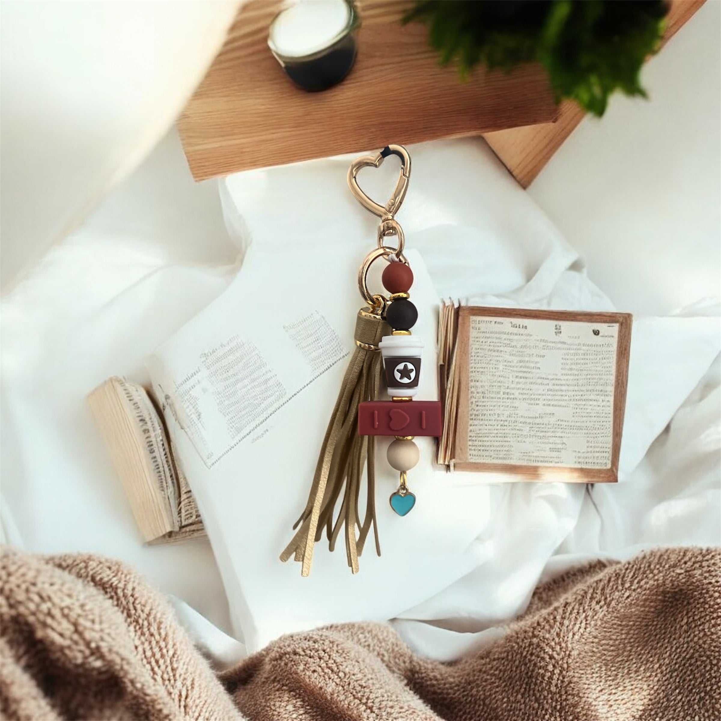 Coffee & Chapters Keychains