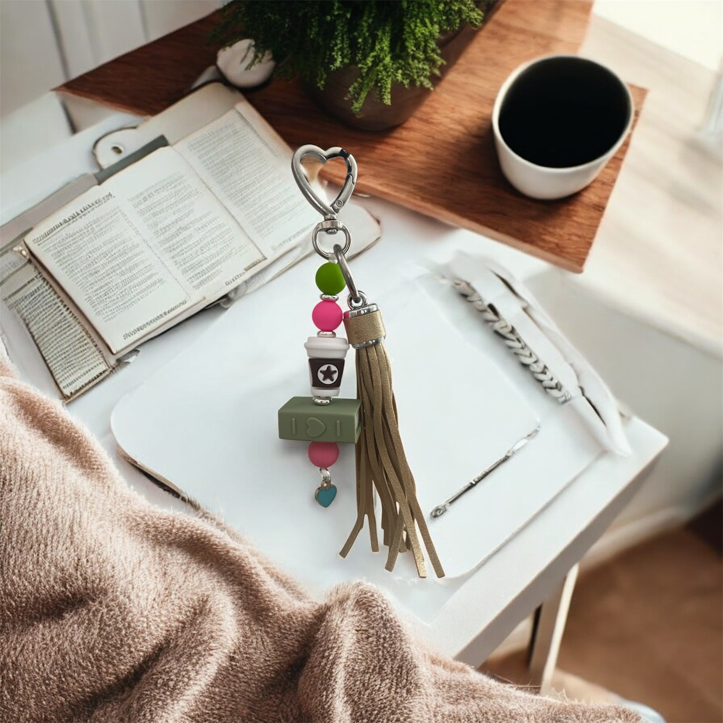 Coffee & Chapters Keychains