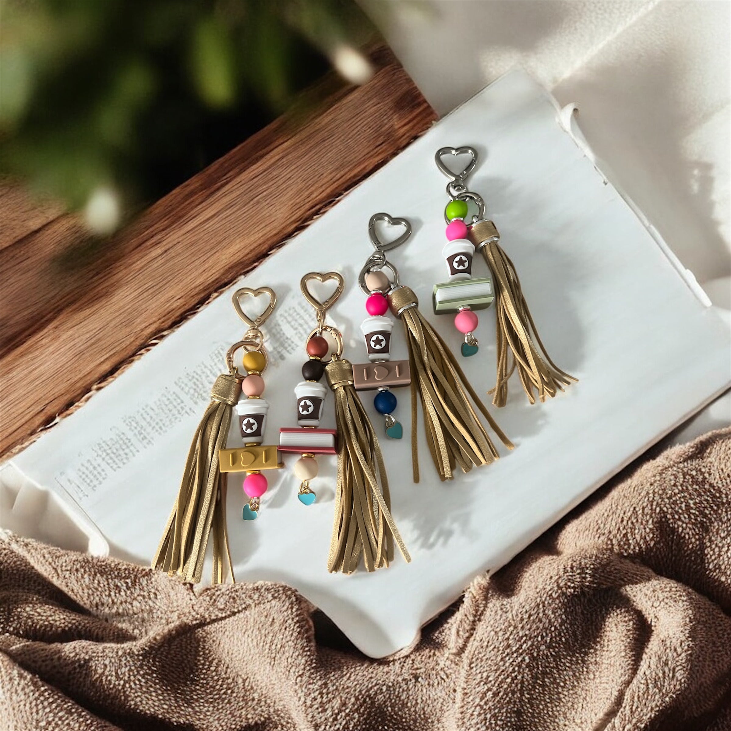 Coffee & Chapters Keychains