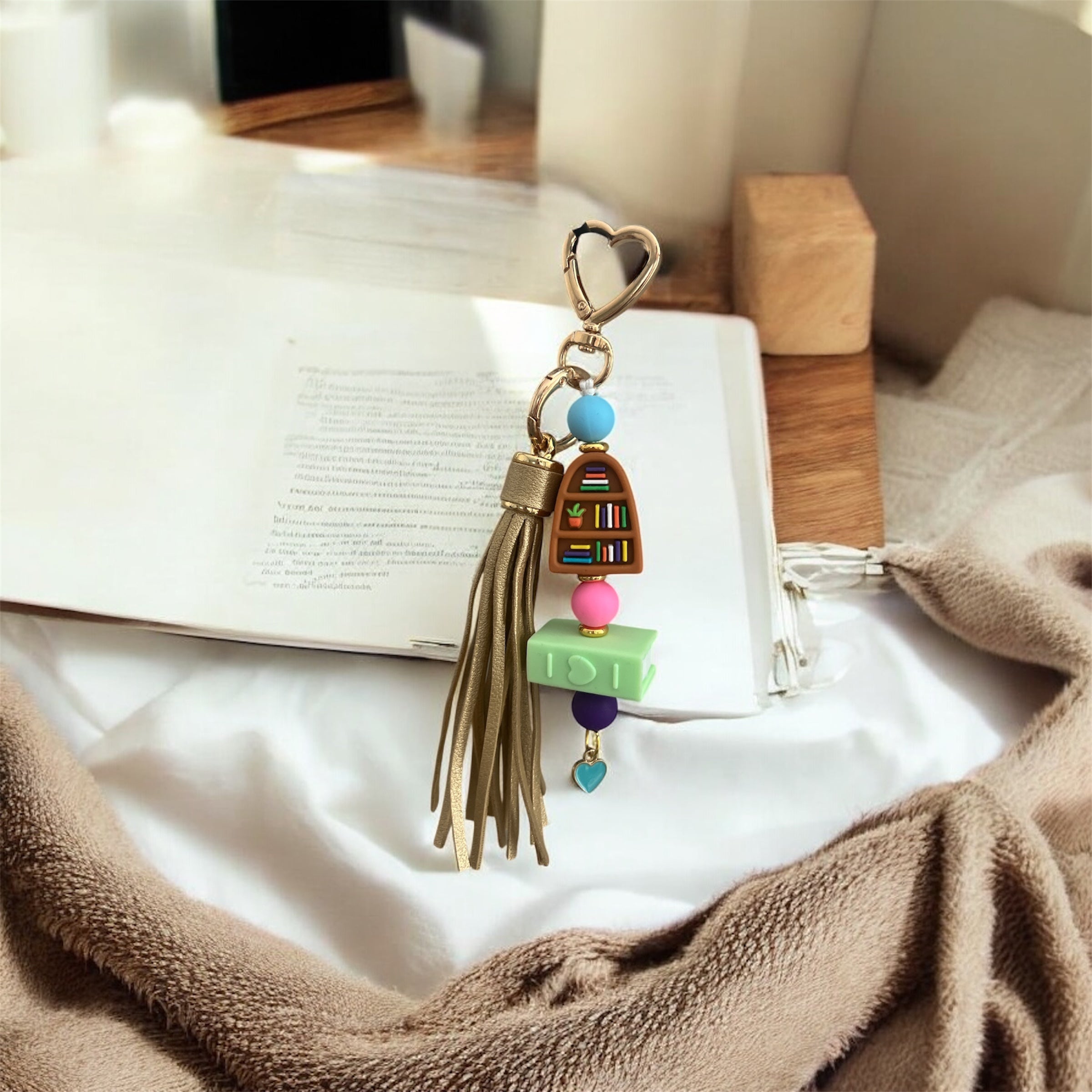 Literary Love Keychains