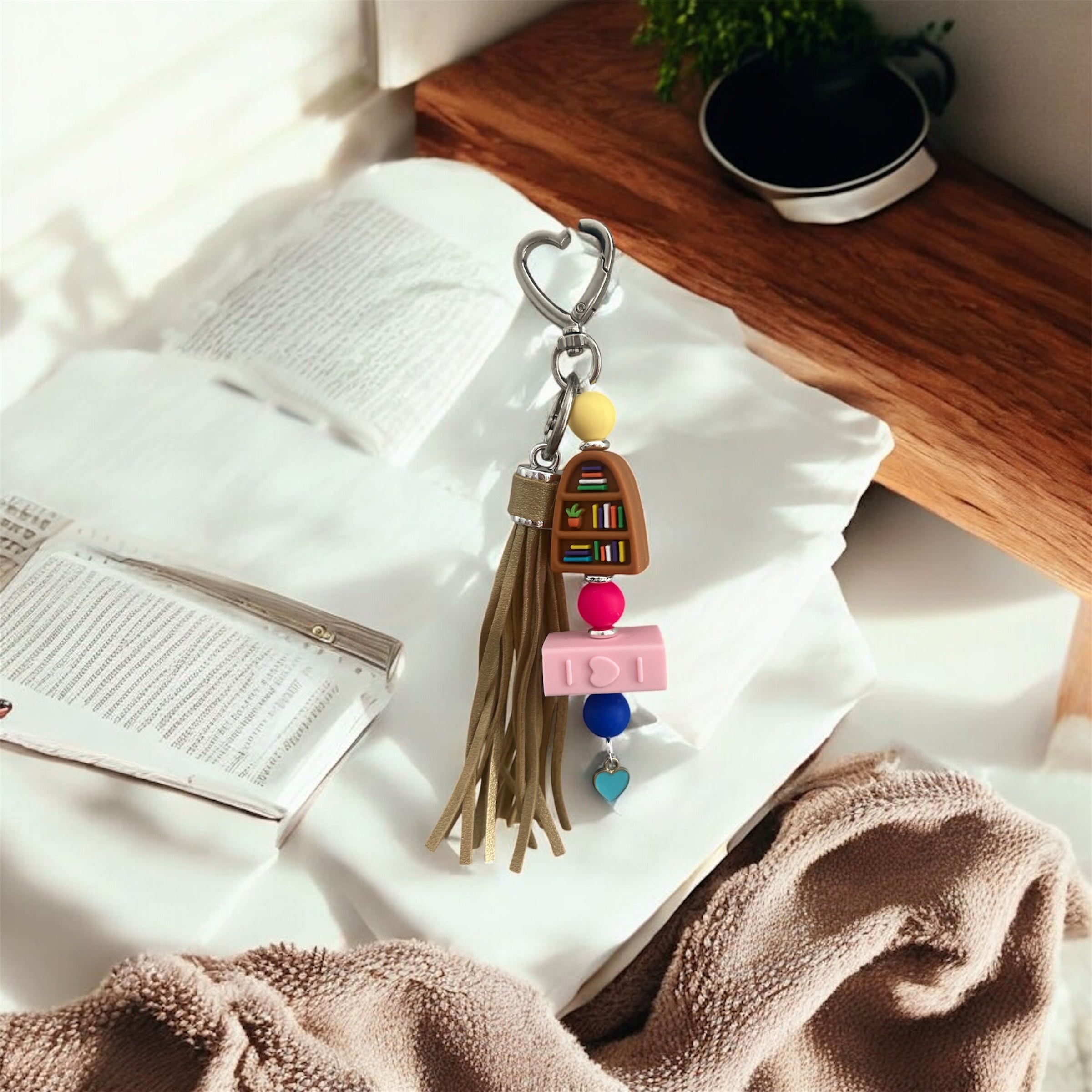 Literary Love Keychains