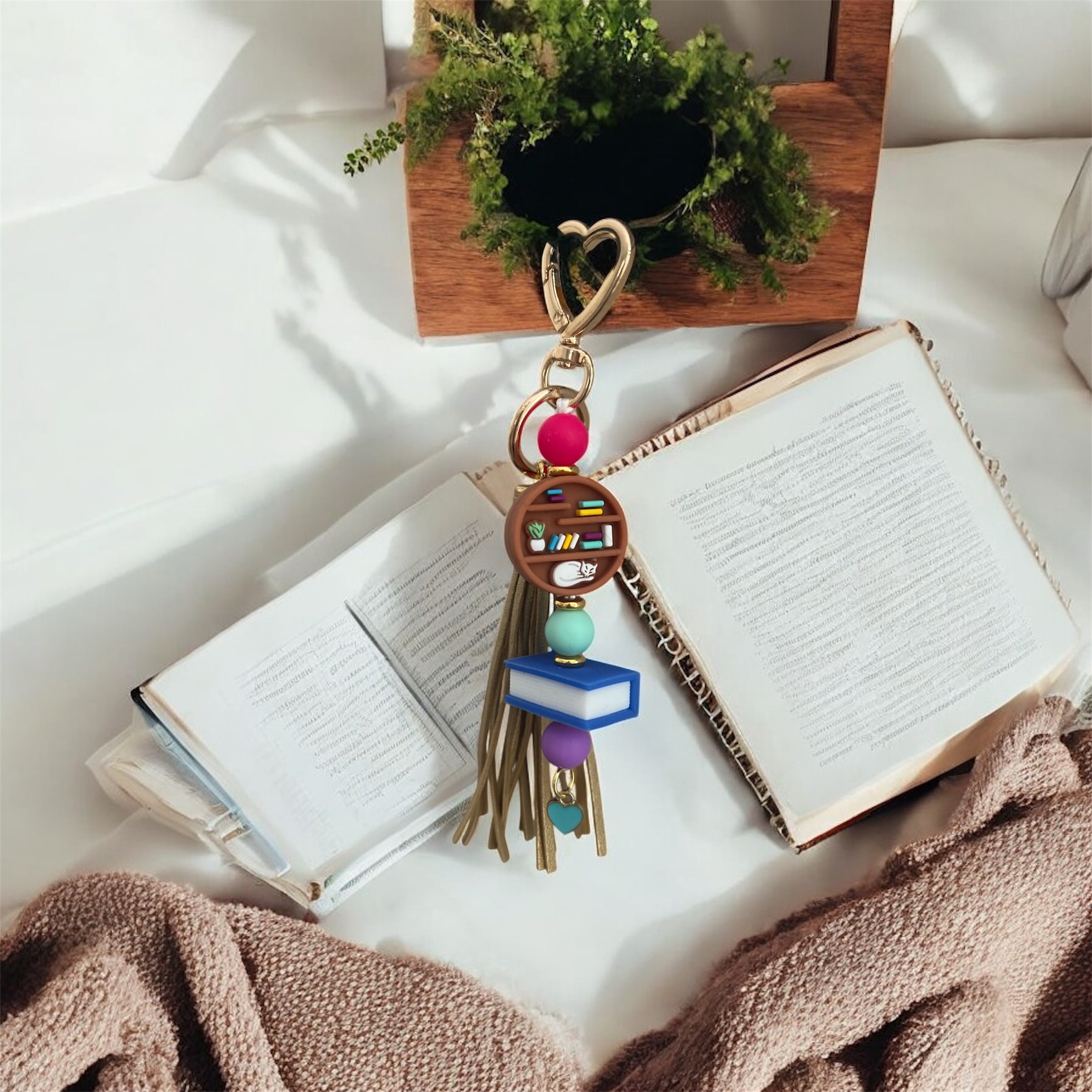 Literary Love Keychains