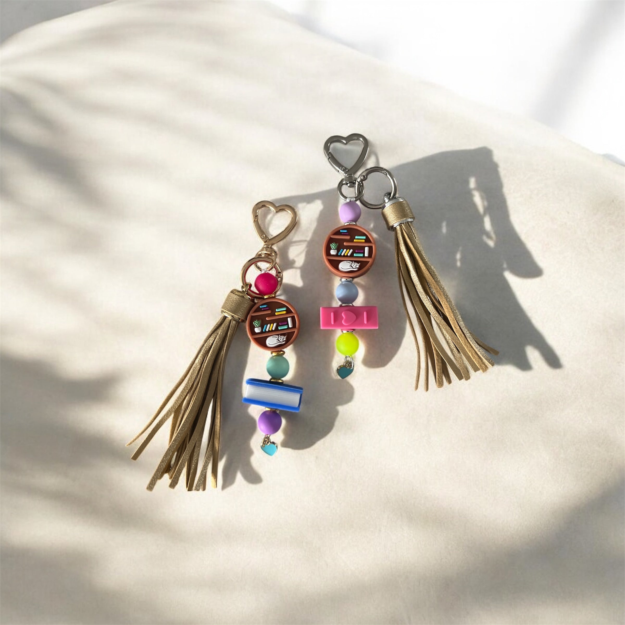 Literary Love Keychains