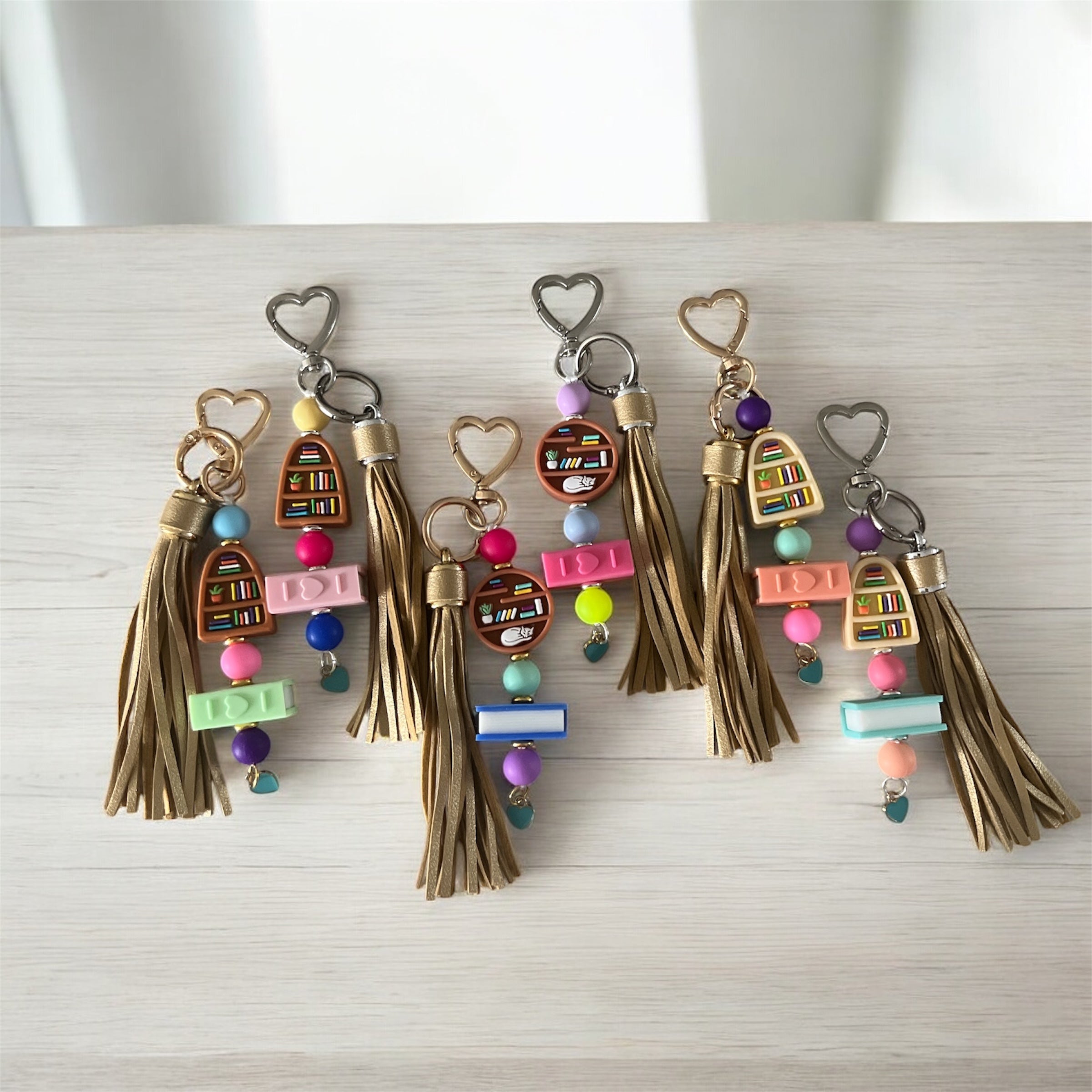 Literary Love Keychains