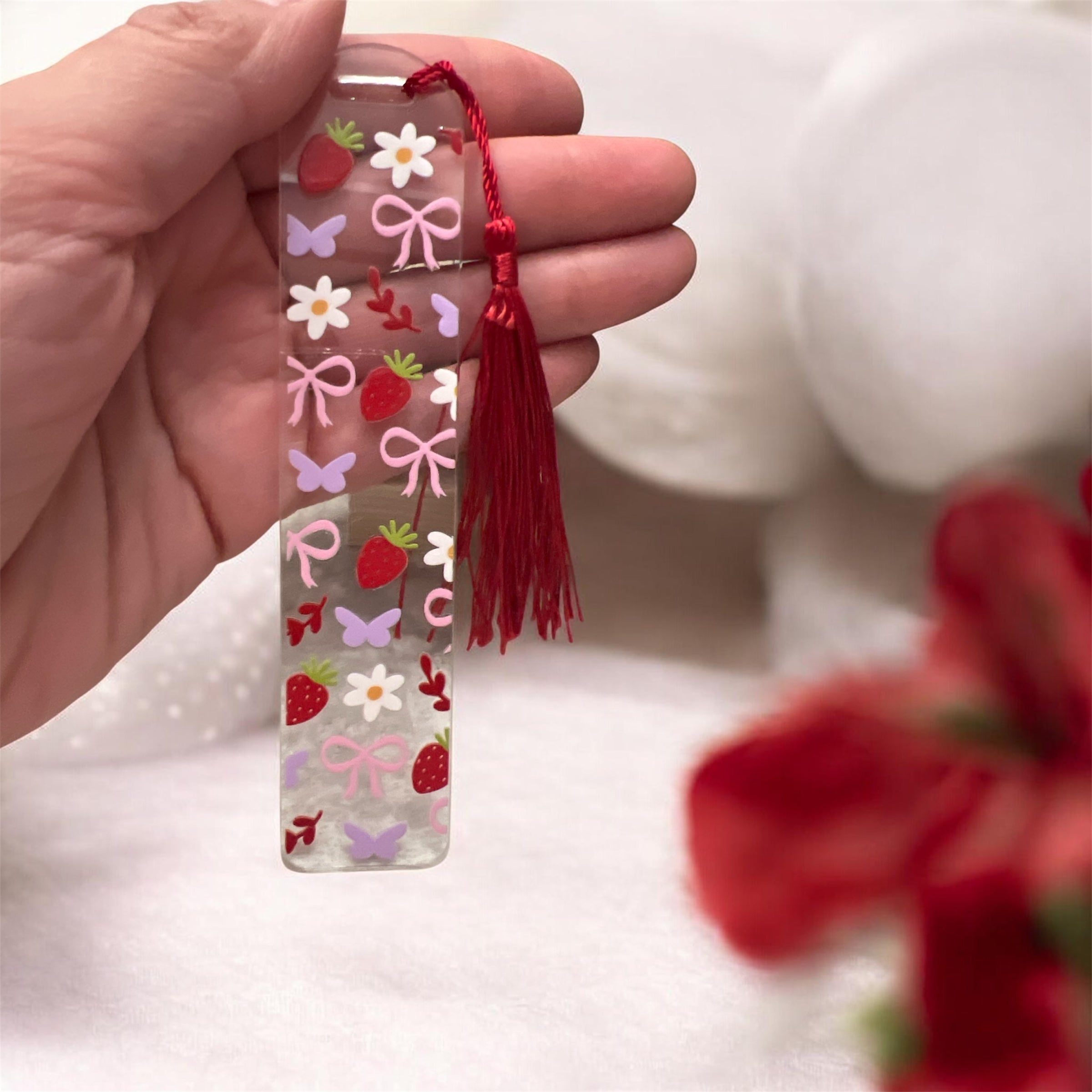 'Grace & Love' Acrylic Bookmarks