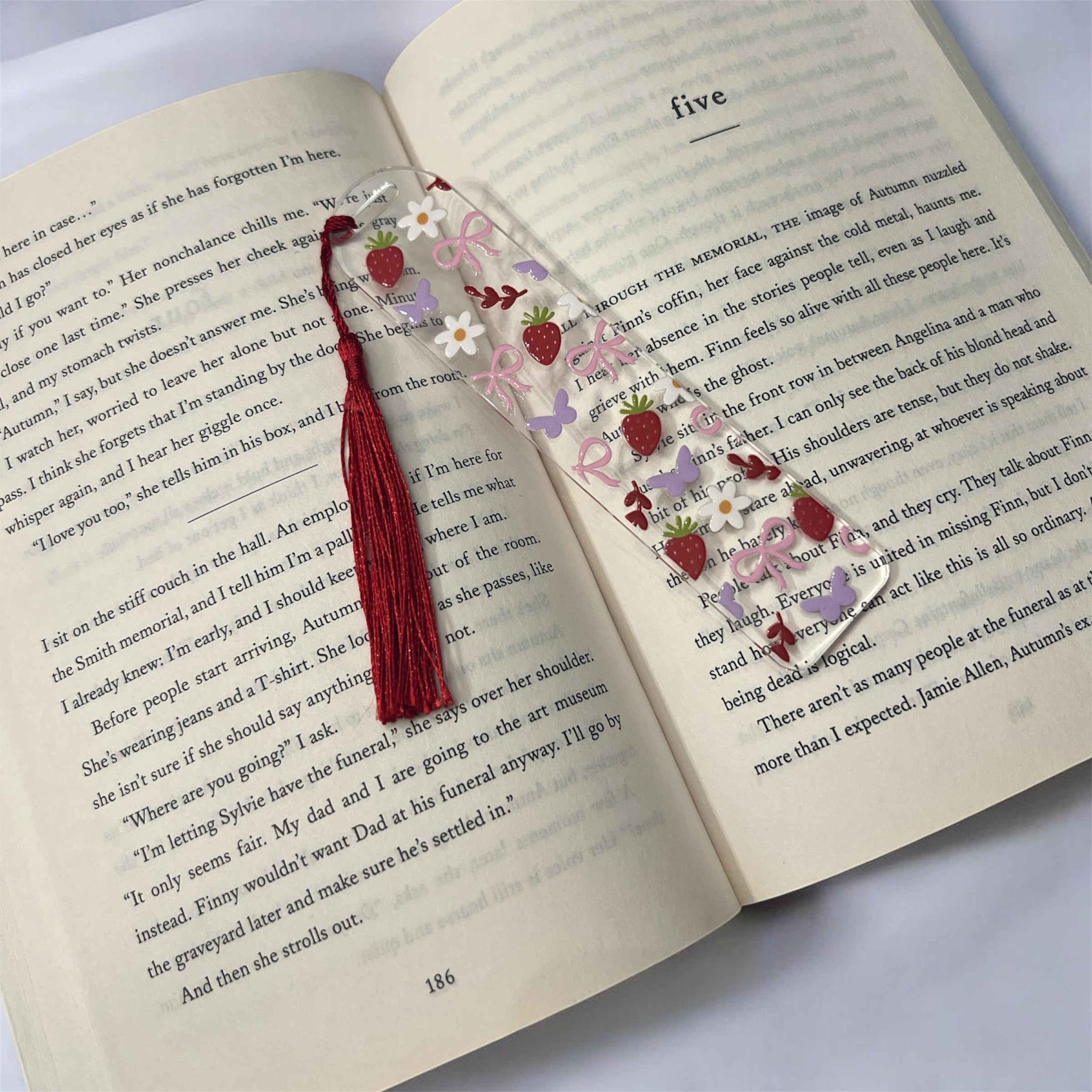 'Grace & Love' Acrylic Bookmarks