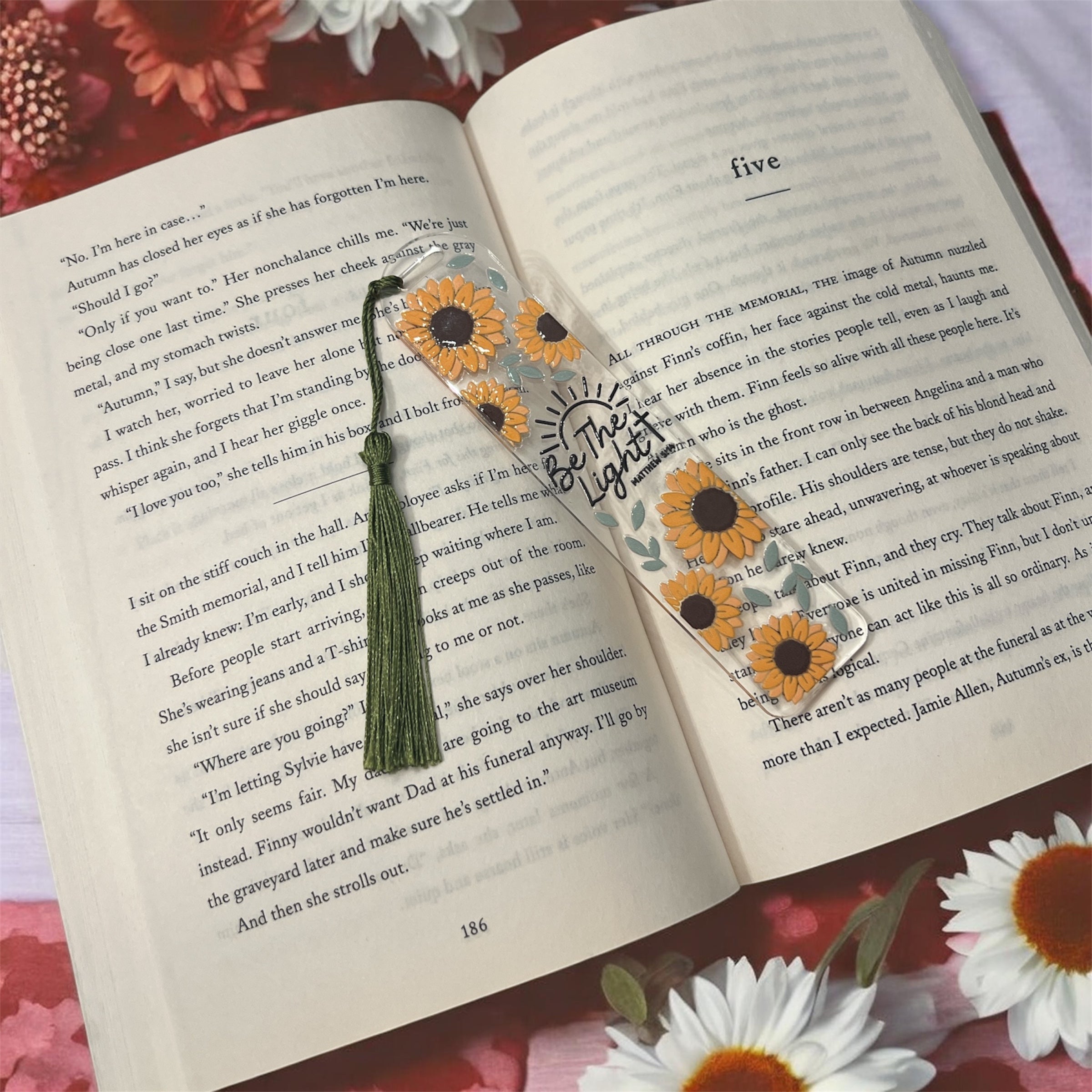 'Grace & Love' Acrylic Bookmarks