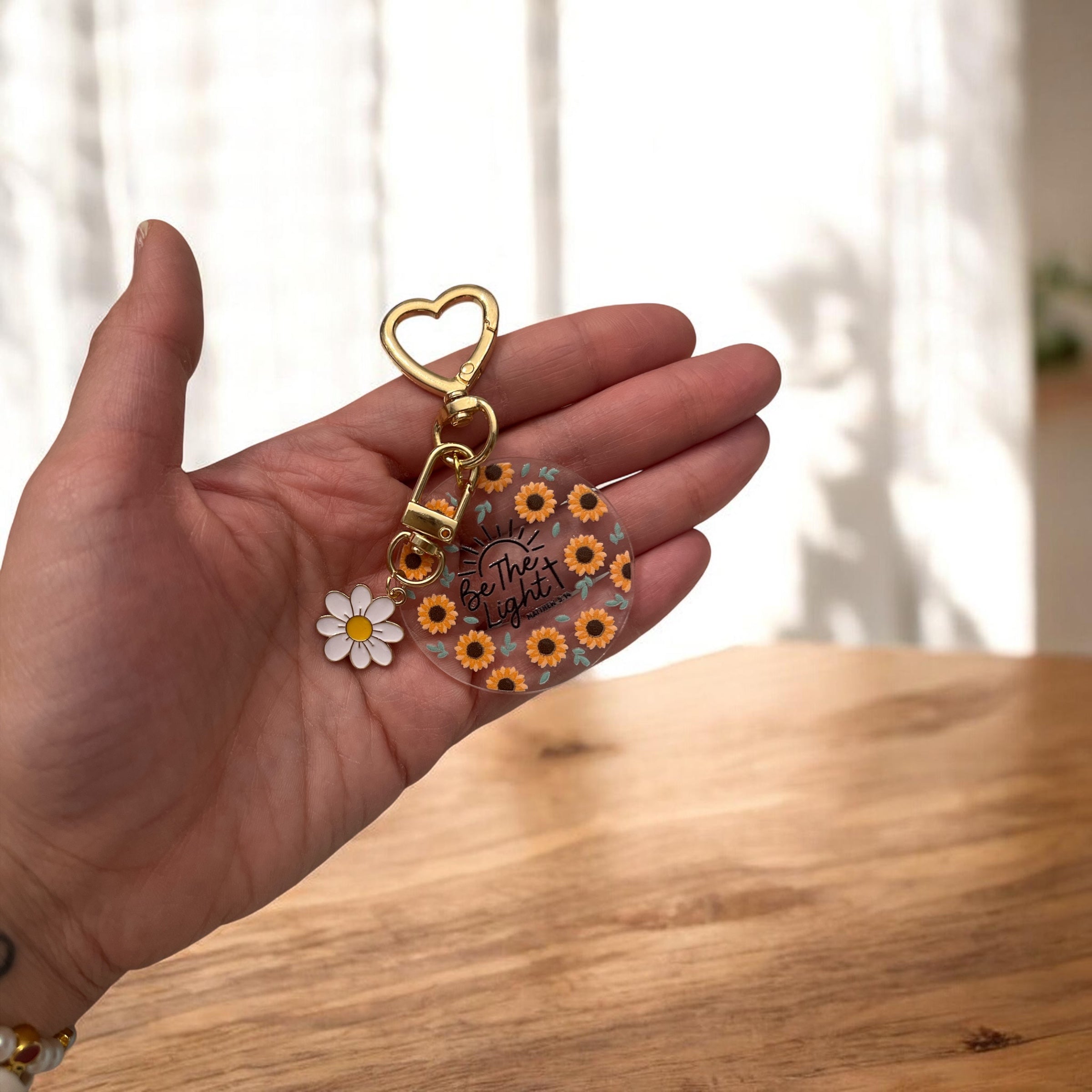 'Loved Beyond Measure' Acrylic Keychains